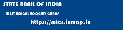 STATE BANK OF INDIA  WEST BENGAL HOOGHLY GURAP   micr code